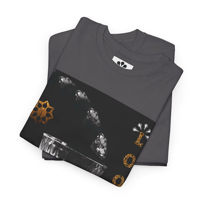 (M) Cristal Noir Unisex Heavy Cotton Tee