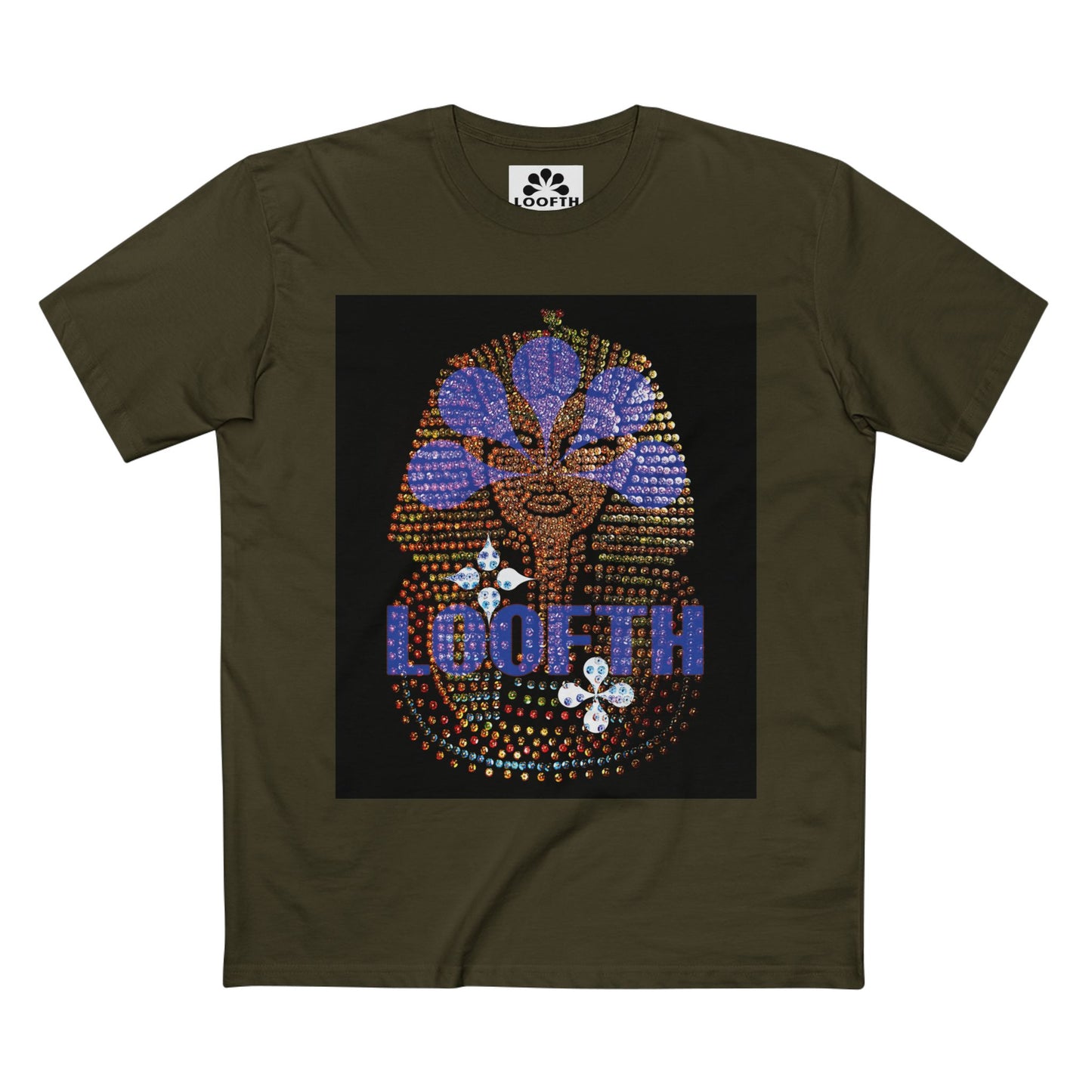 (M) Pharaon Azur Adult Staple T-Shirt