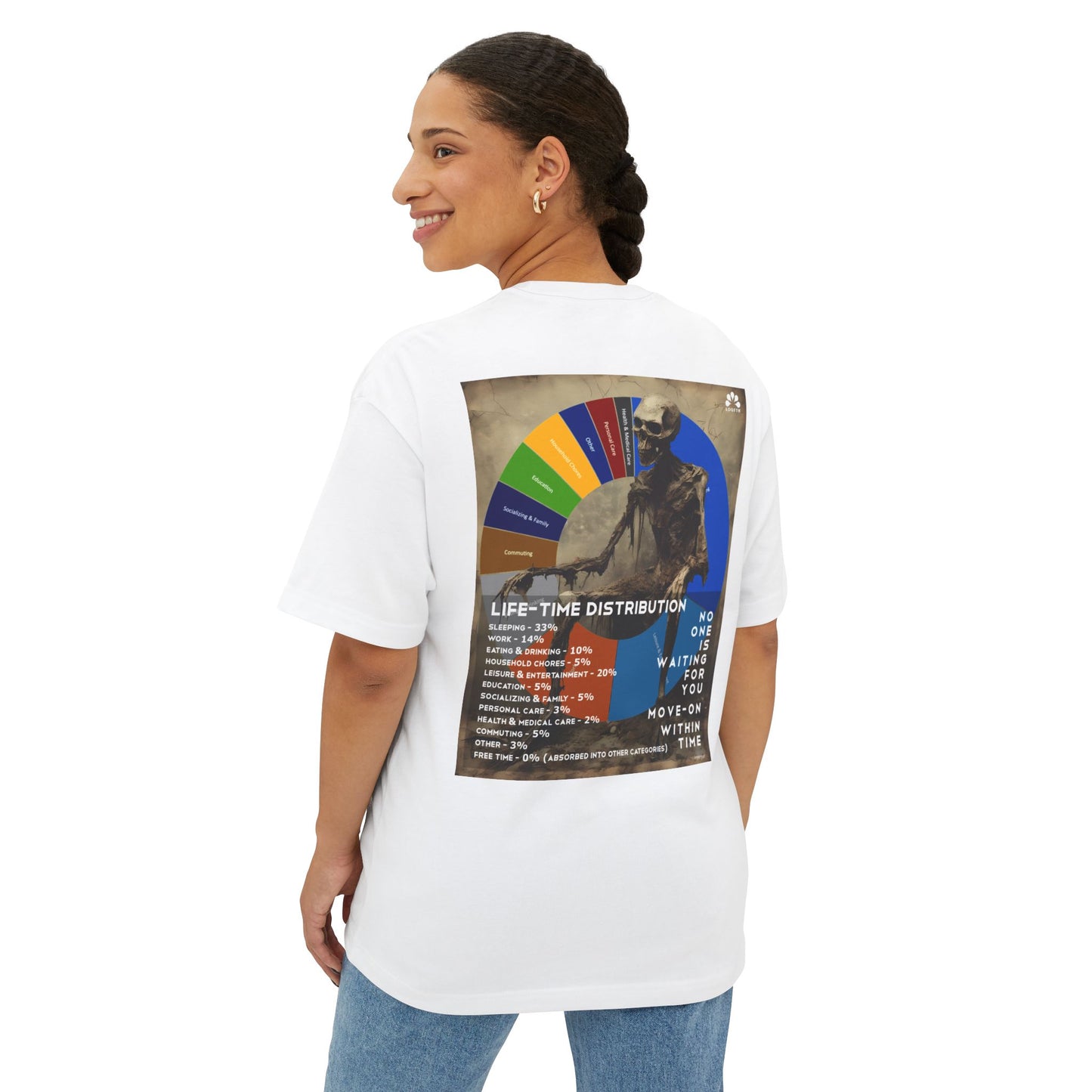 (F) Crâne Vivace Unisex Oversized Boxy Tee