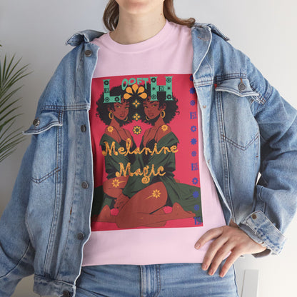 (F) Magie Ébène Unisex Heavy Cotton Tee