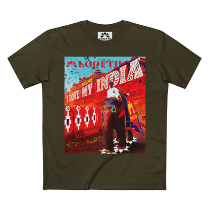 (M) Éléphant Raj Adult Staple T-Shirt