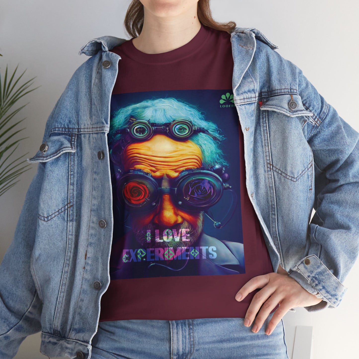 (M) Expérience Curieuse Unisex Heavy Cotton Tee