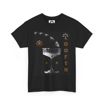 (F) Cristal Noir Unisex Heavy Cotton Tee