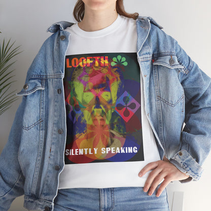 (M) Vibrance Silencieuse Unisex Heavy Cotton Tee