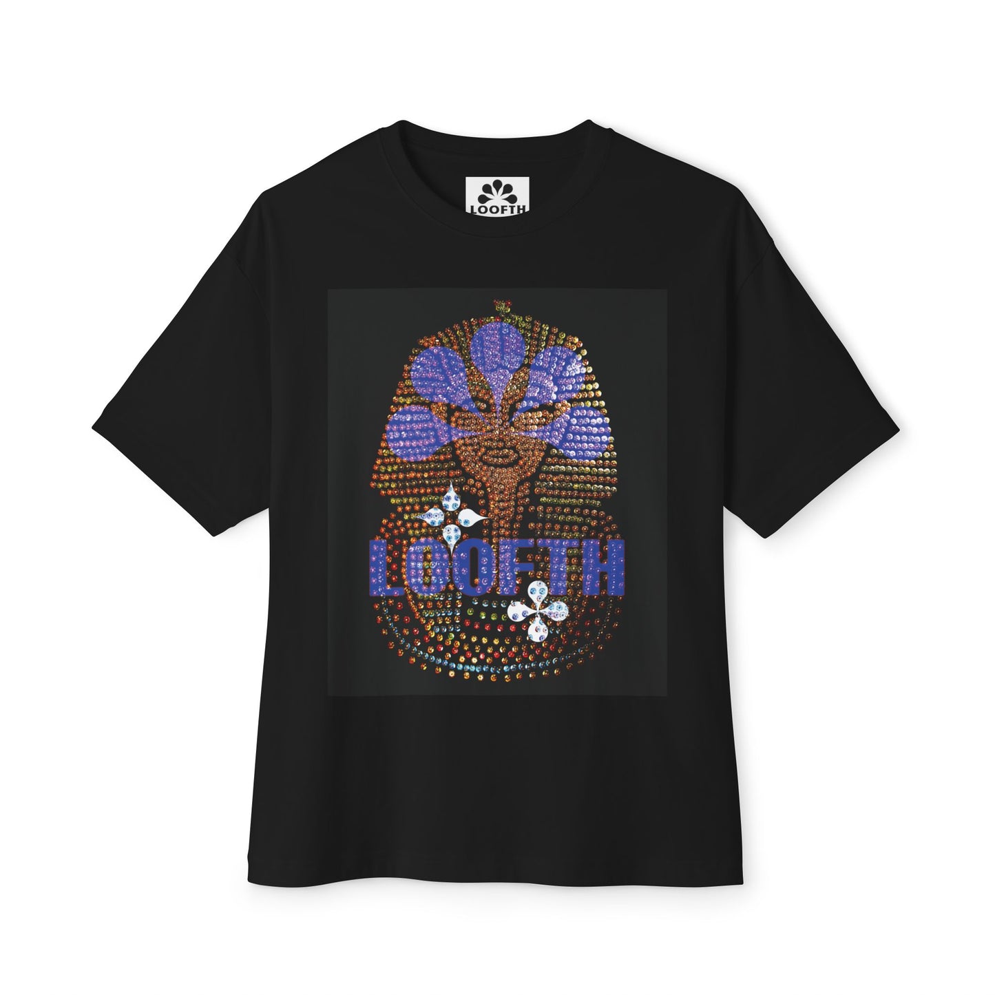(F) Pharaon Azur Unisex Oversized Boxy Tee