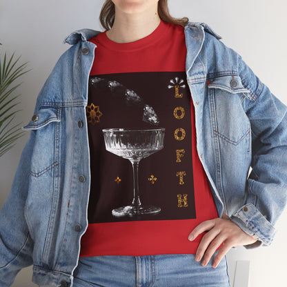 (M) Cristal Noir Unisex Heavy Cotton Tee