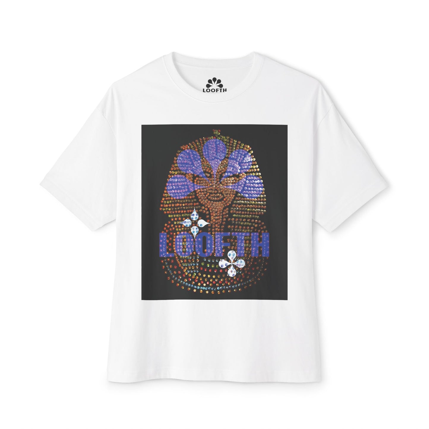 (F) Pharaon Azur Unisex Oversized Boxy Tee