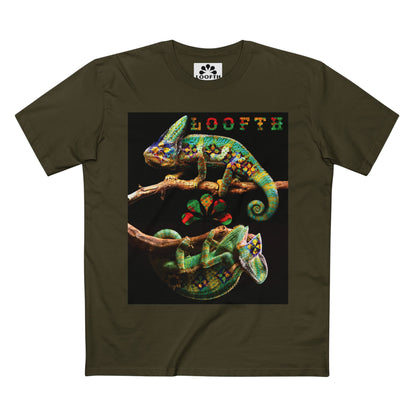 (M) Duo Vert  Unisex Adult Staple T-Shirt
