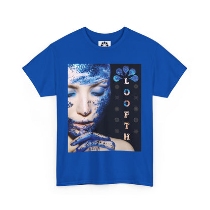 (F) Éclat Bleu Unisex Heavy Cotton Tee
