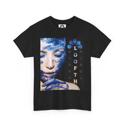 (F) Éclat Bleu Unisex Heavy Cotton Tee