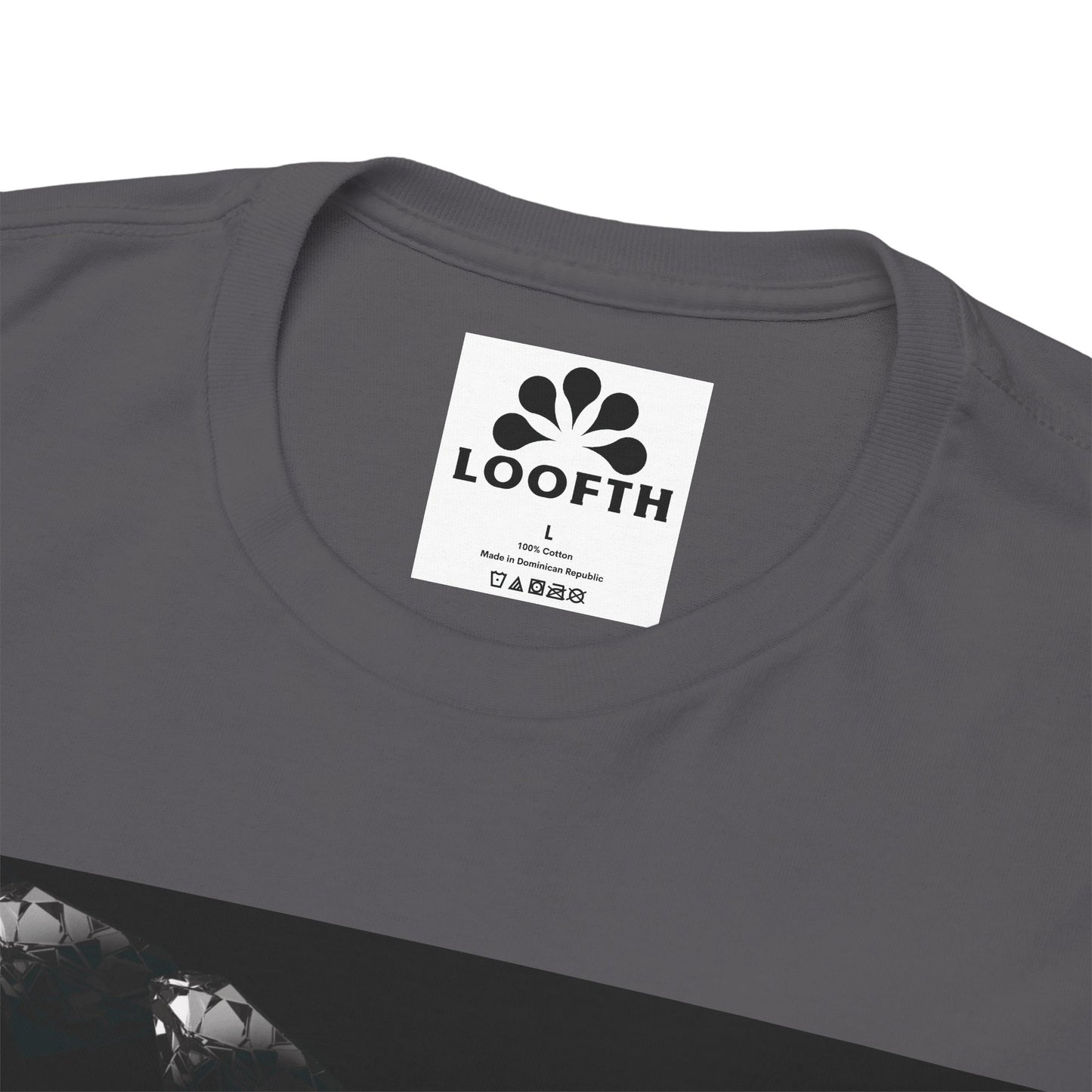 (M) Cristal Noir Unisex Heavy Cotton Tee