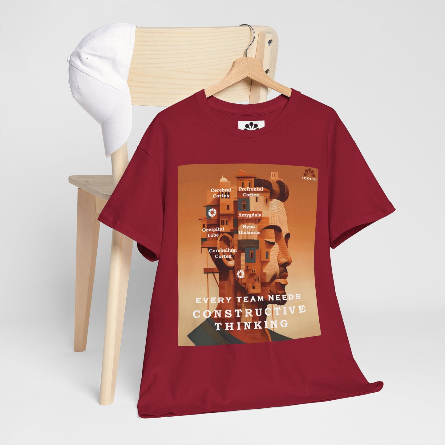 (M) Maison Intellect Unisex Heavy Cotton Tee