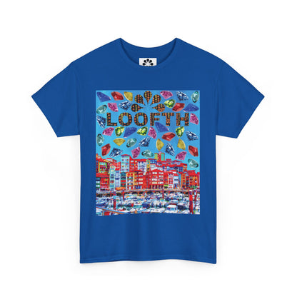 (F) Bijou Céleste Unisex Heavy Cotton Tee