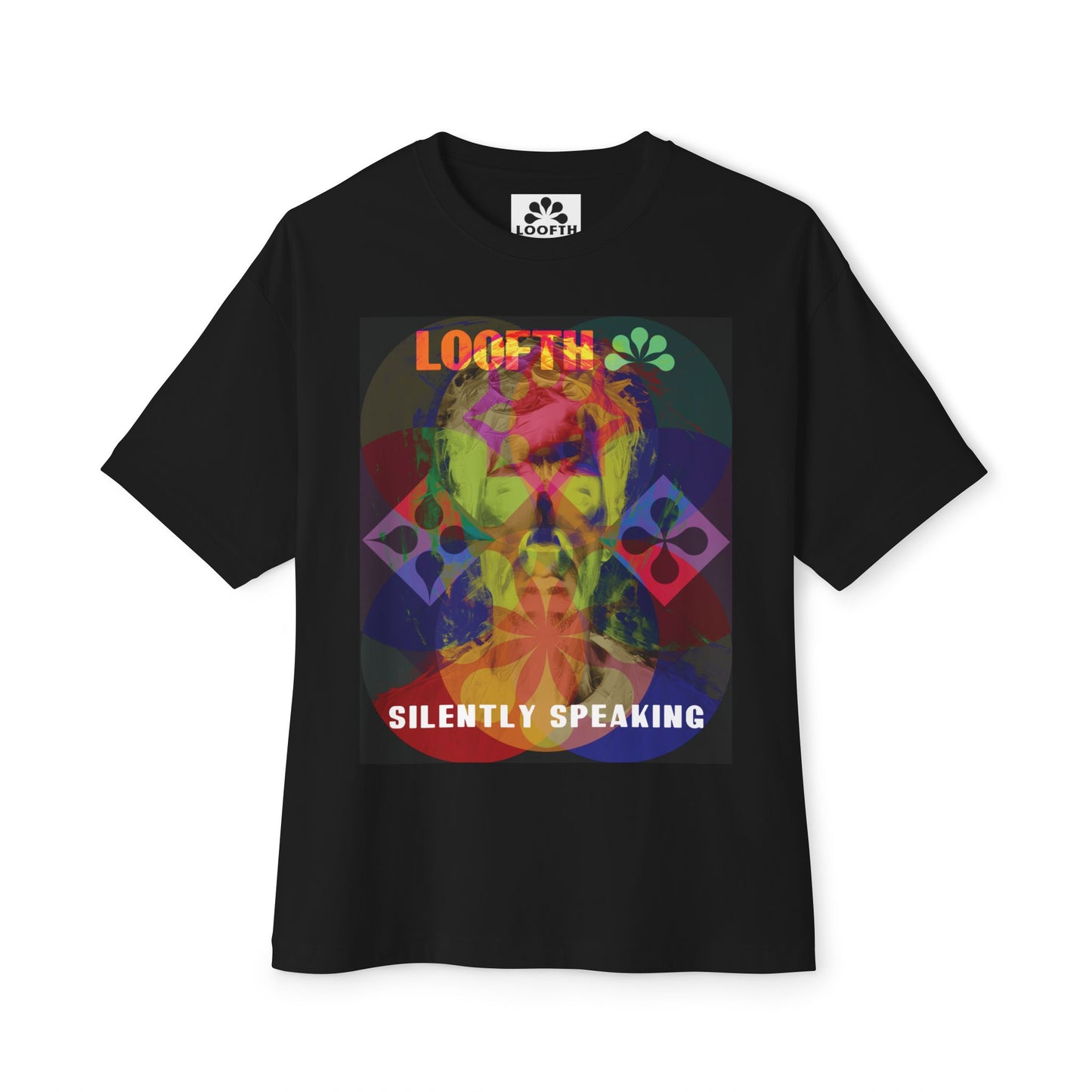 (F) Vibrance Silencieuse Unizex Oversized Tee