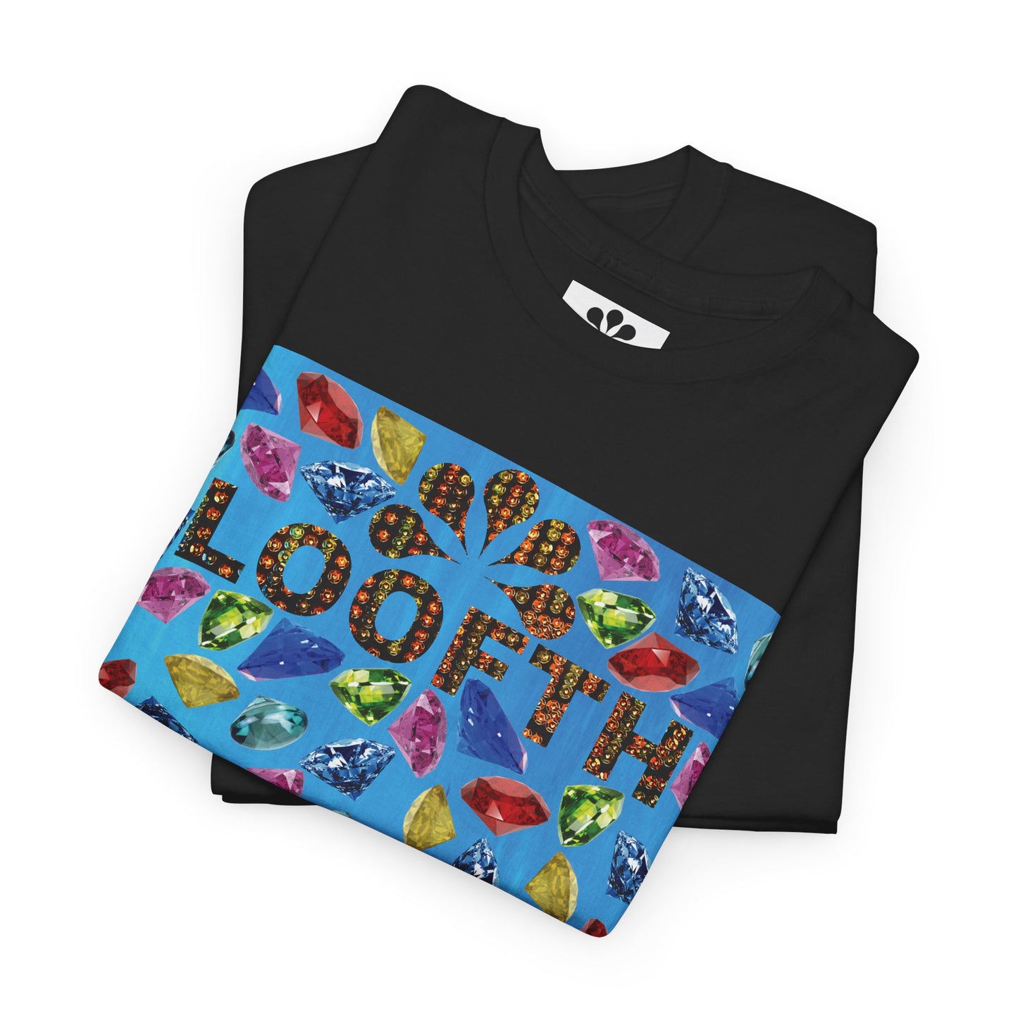 (F) Bijou Céleste Unisex Heavy Cotton Tee
