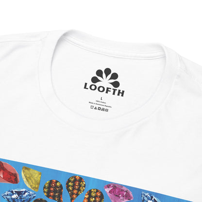 (F) Bijou Céleste Unisex Heavy Cotton Tee