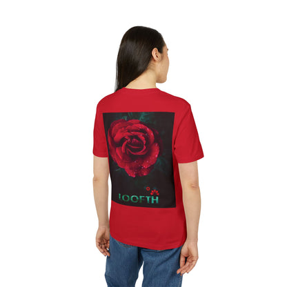(F) Rosé de Mystique Unisex Organic Combed Cotton Medium Fit T-shirt