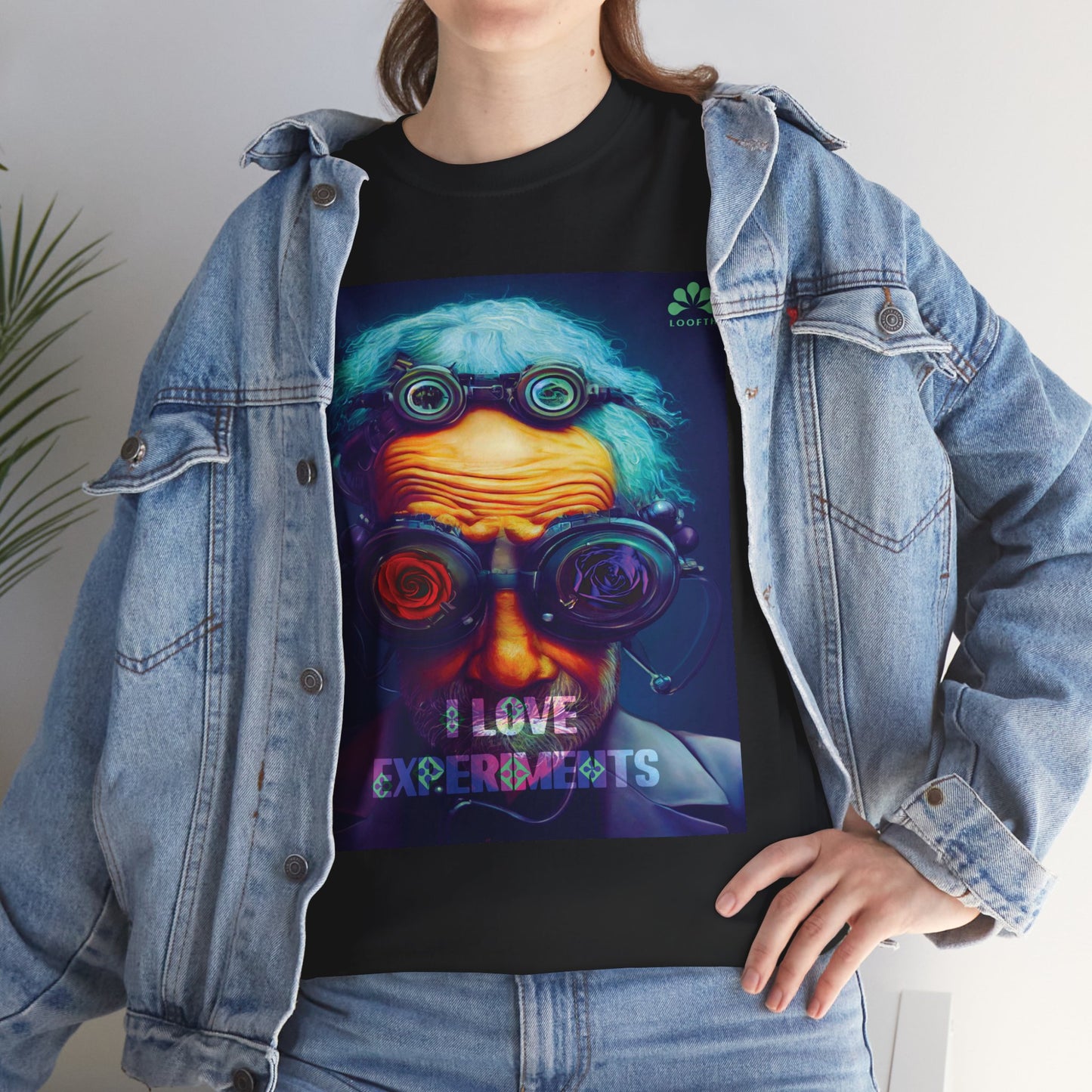 (M) Expérience Curieuse Unisex Heavy Cotton Tee