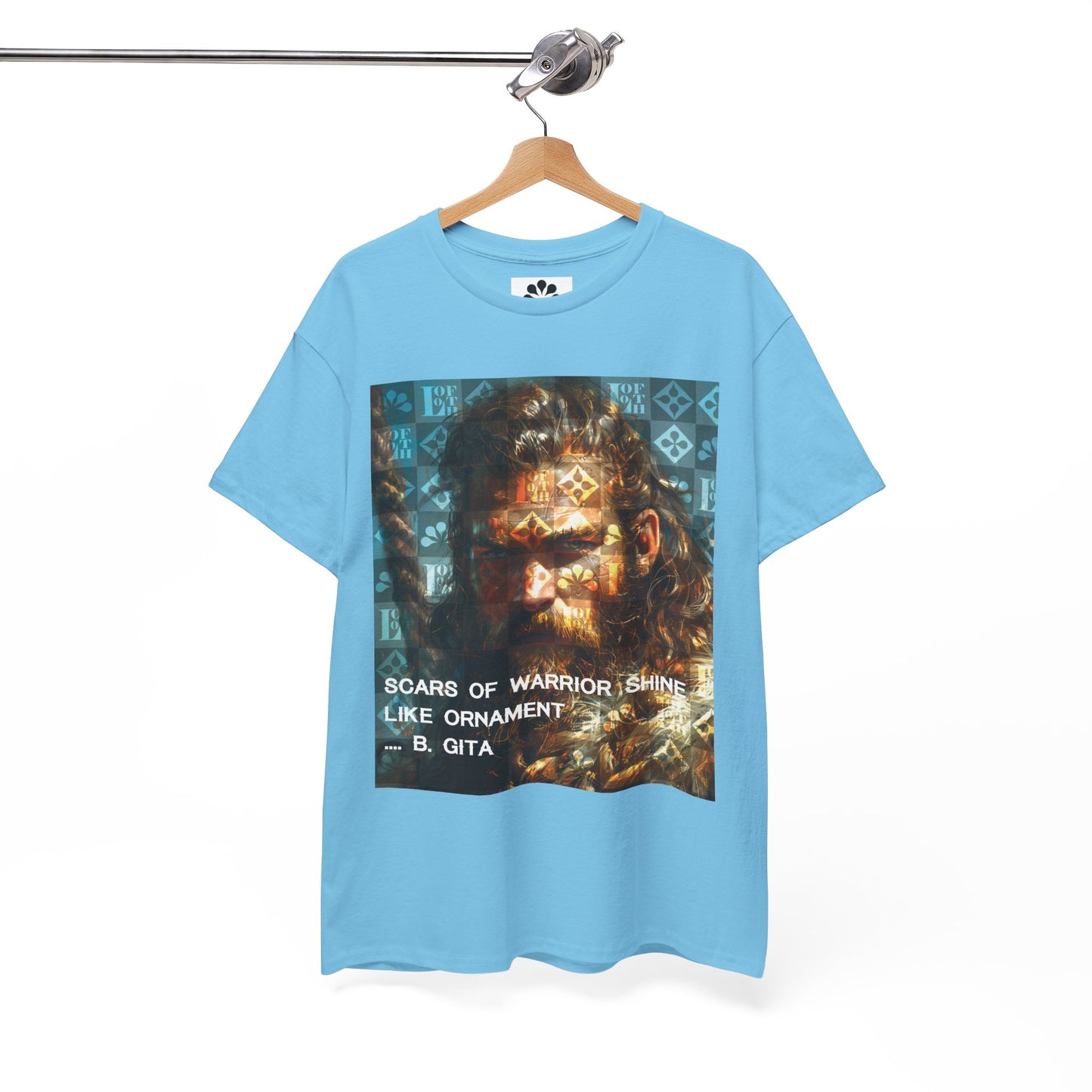 (M) Gita Guerrière Unisex Heavy Cotton Tee