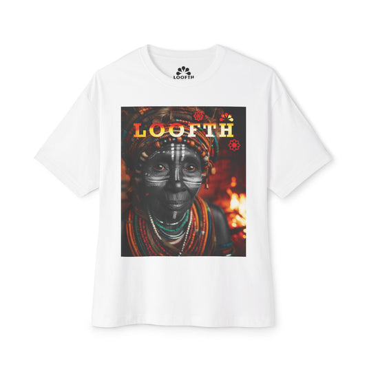 (F) Reine Africaine Oversized Tee