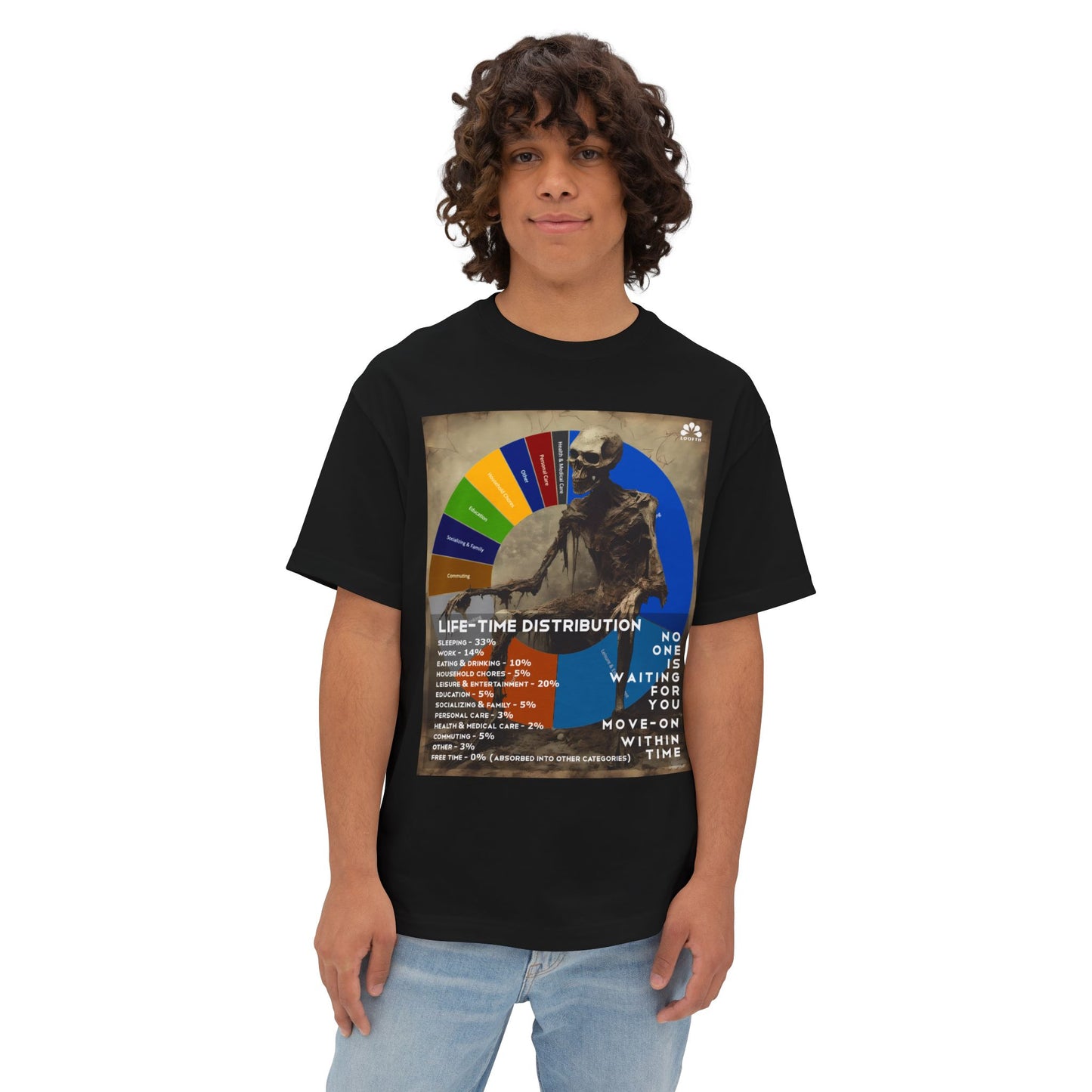 (F) Crâne Vivace Unisex Oversized Boxy Tee