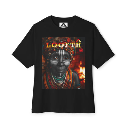 (F) Reine Africaine Oversized Tee