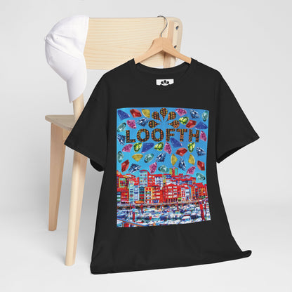 (F) Bijou Céleste Unisex Heavy Cotton Tee