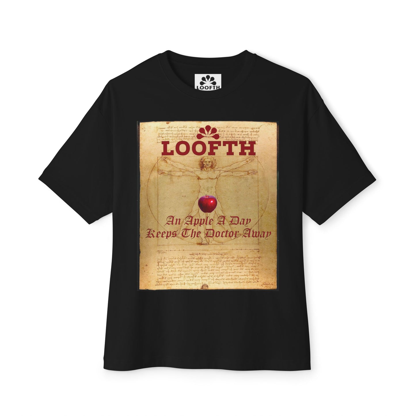 (M) Pomme Santé Unisex Oversized Tee