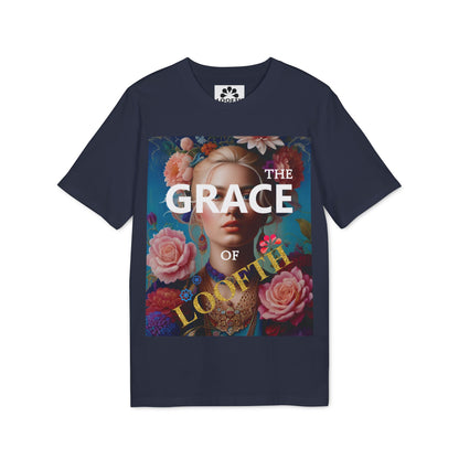 (F) Fleur de Grâce Unisex Organic Combed Cotton Medium Fit T-shirt