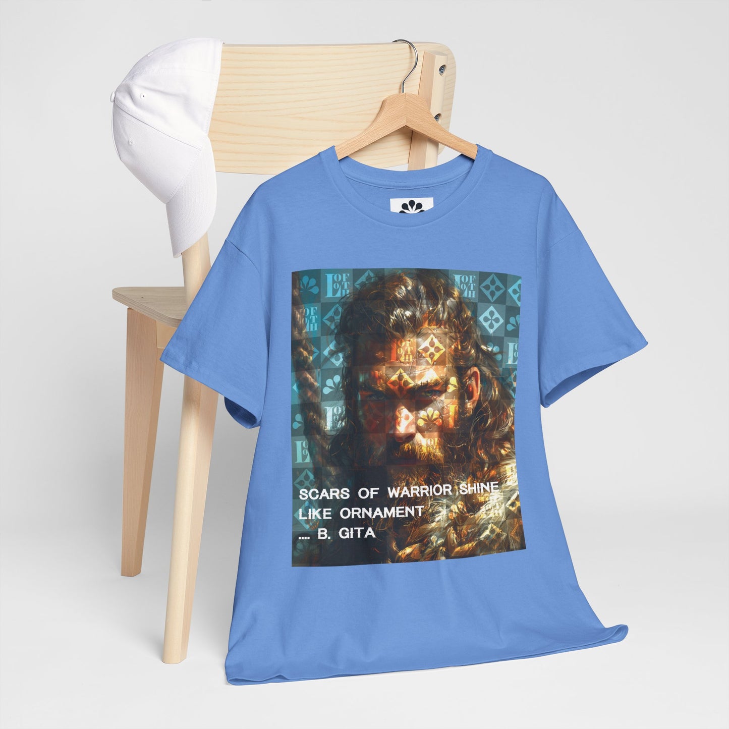 (M) Gita Guerrière Unisex Heavy Cotton Tee