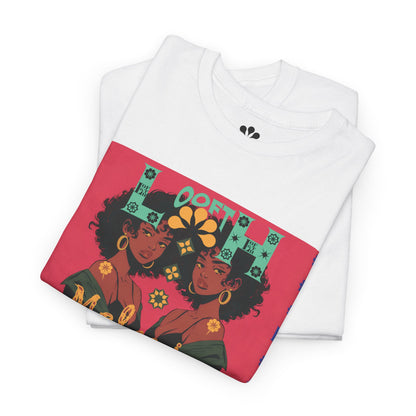 (F) Magie Ébène Unisex Heavy Cotton Tee