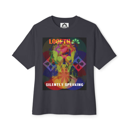 (F) Vibrance Silencieuse Unizex Oversized Tee