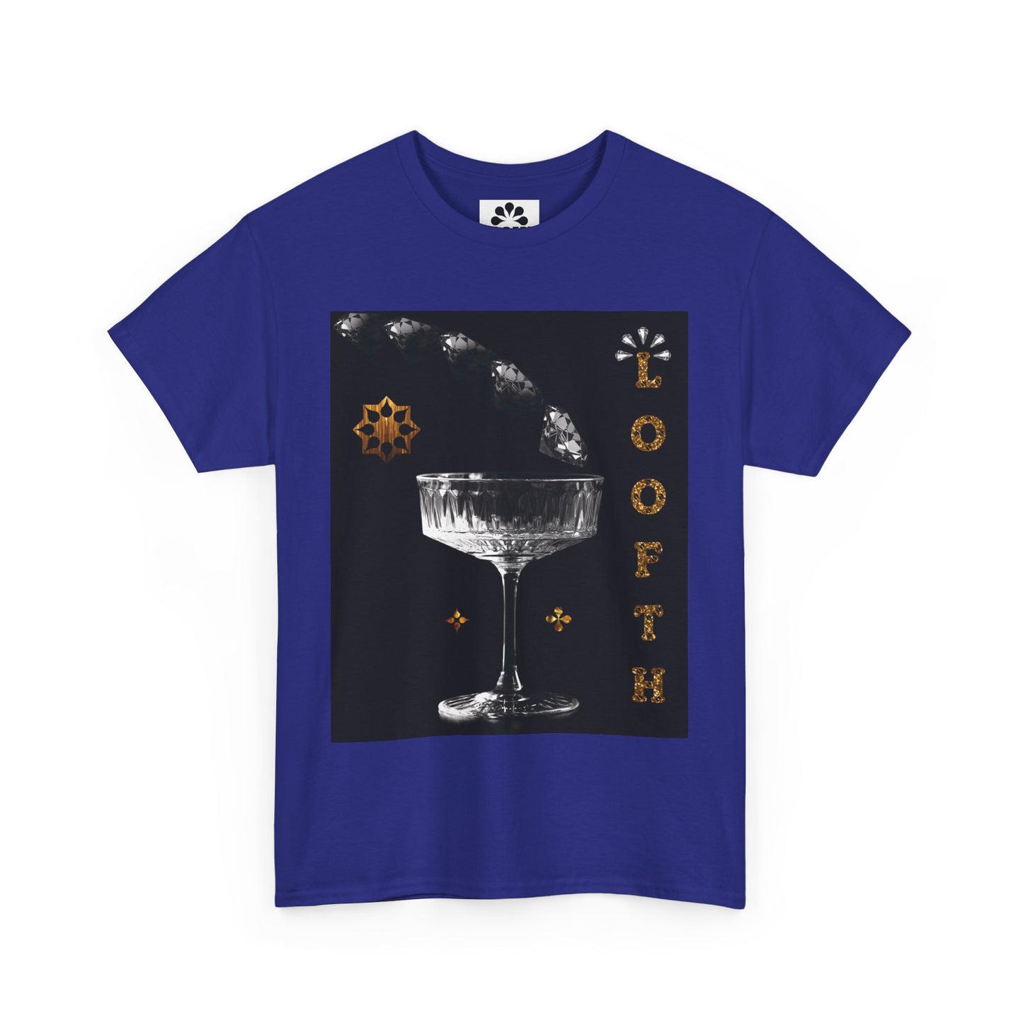 (M) Cristal Noir Unisex Heavy Cotton Tee