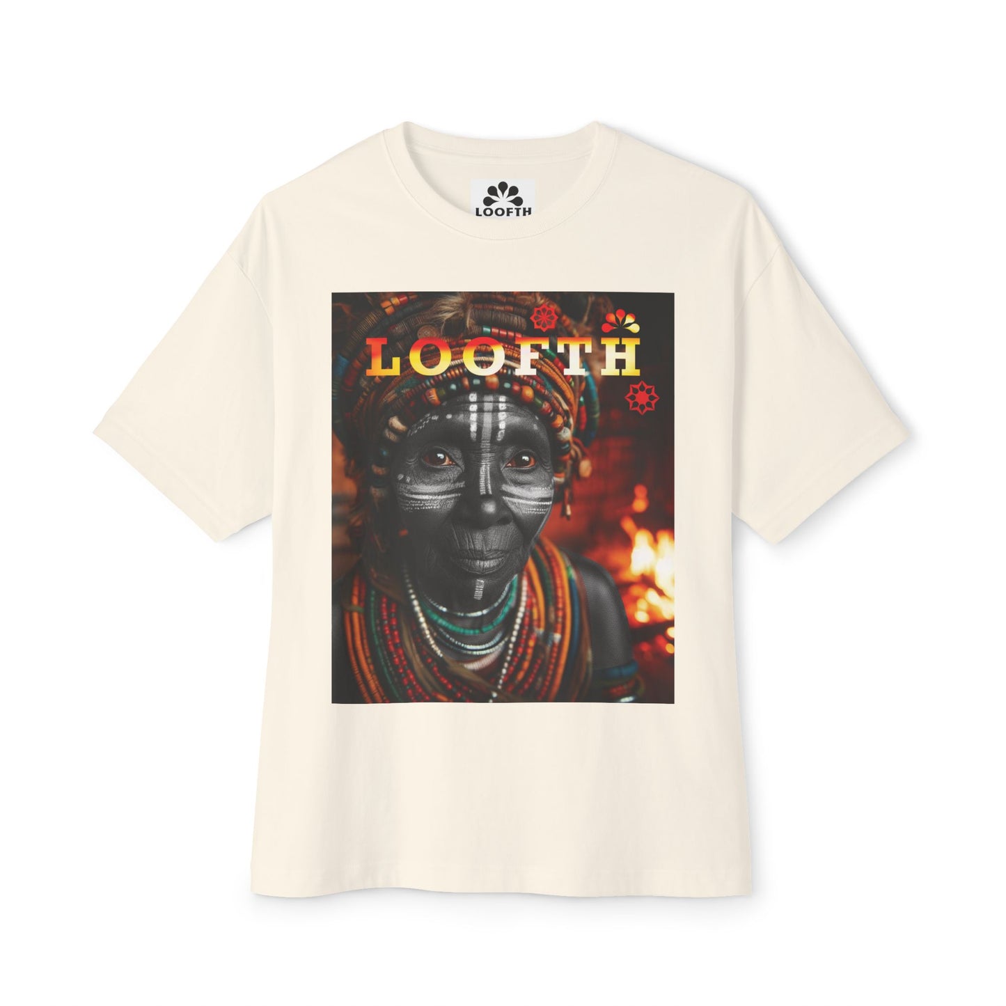 (F) Reine Africaine Oversized Tee