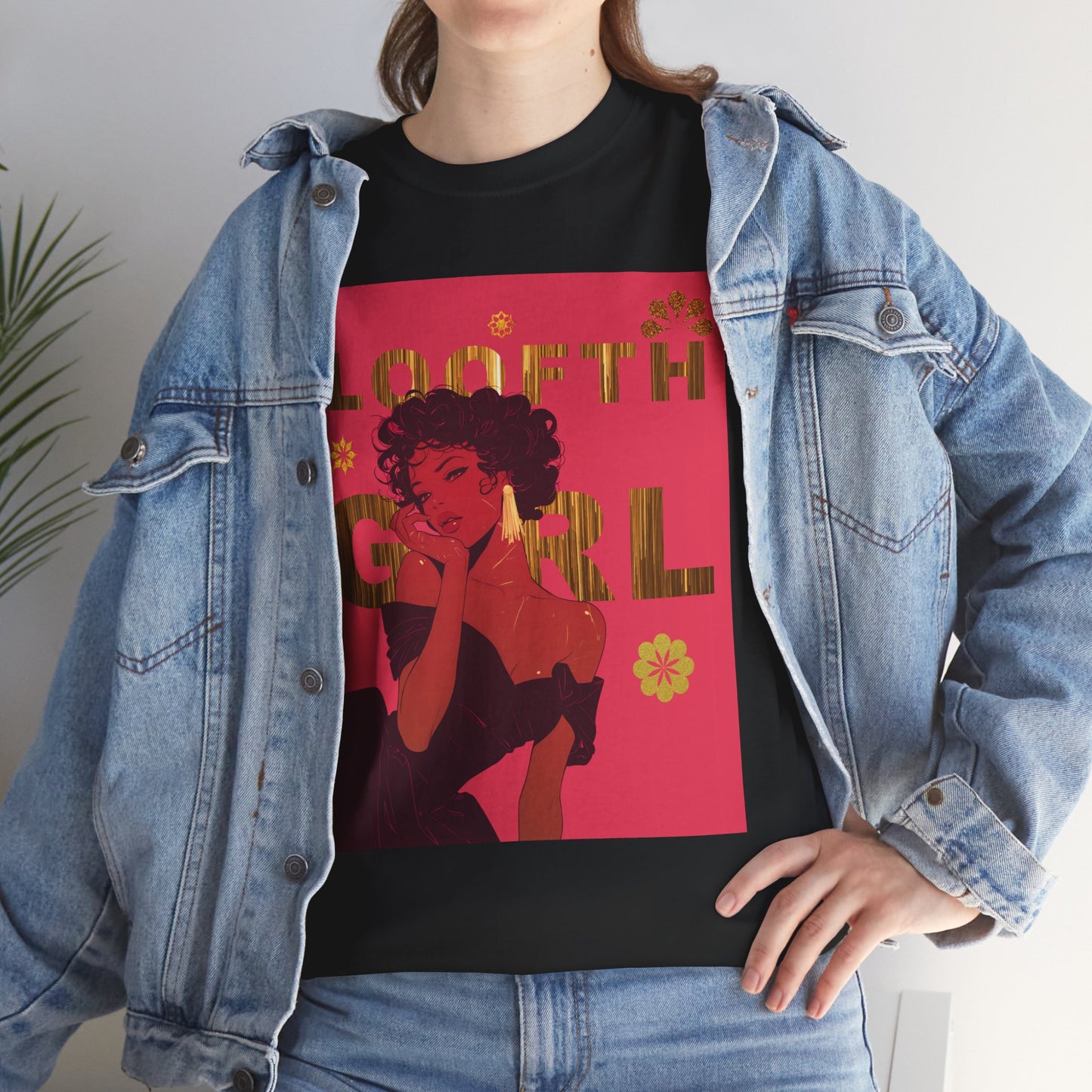 (F) Fille Audacieuse Unisex Heavy Cotton Tee