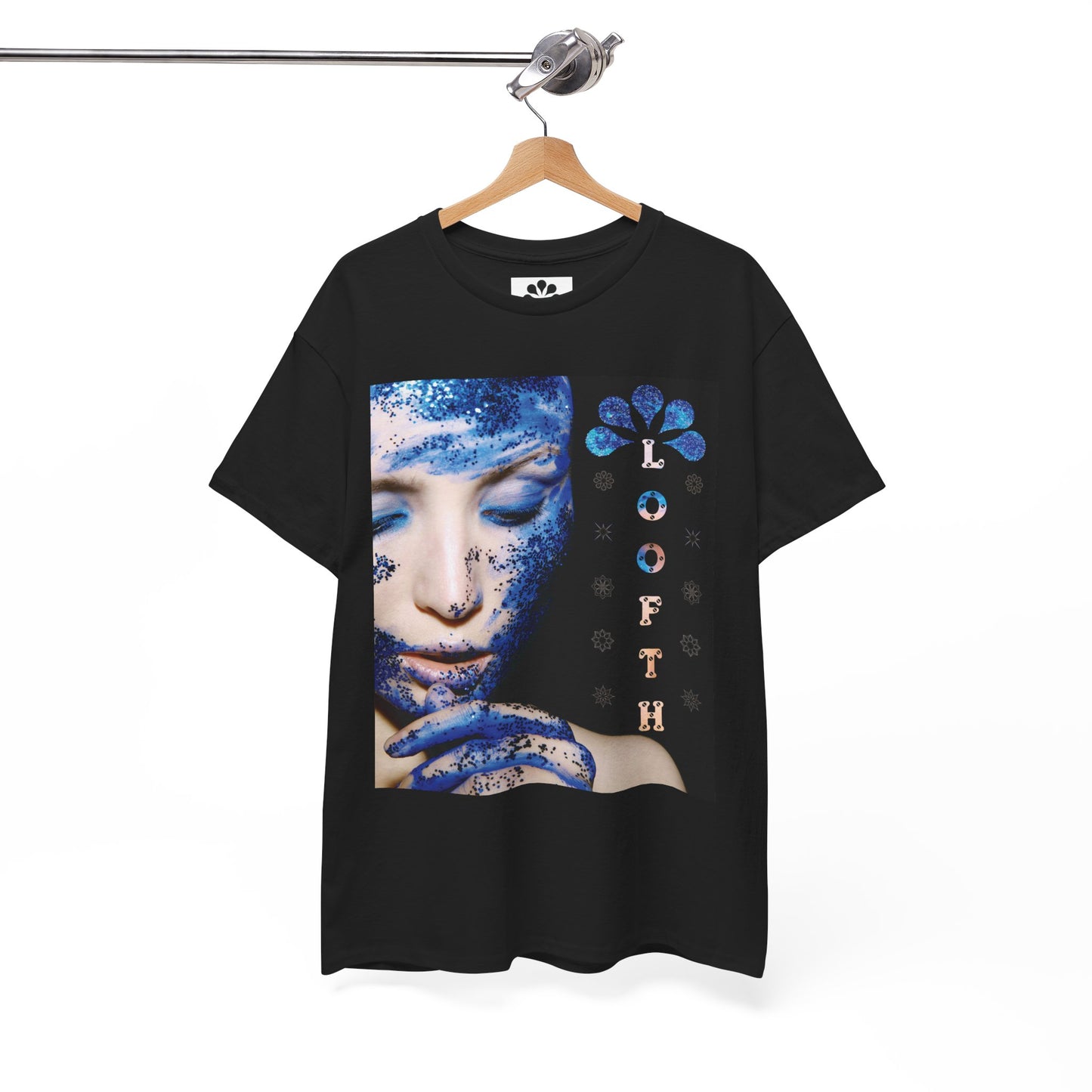 (F) Éclat Bleu Unisex Heavy Cotton Tee