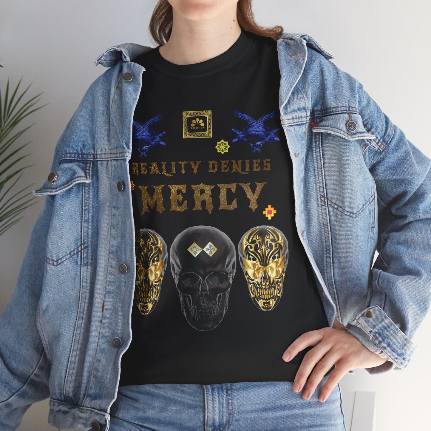 (F) Corbeau Rebelle Unisex Heavy Cotton Tee