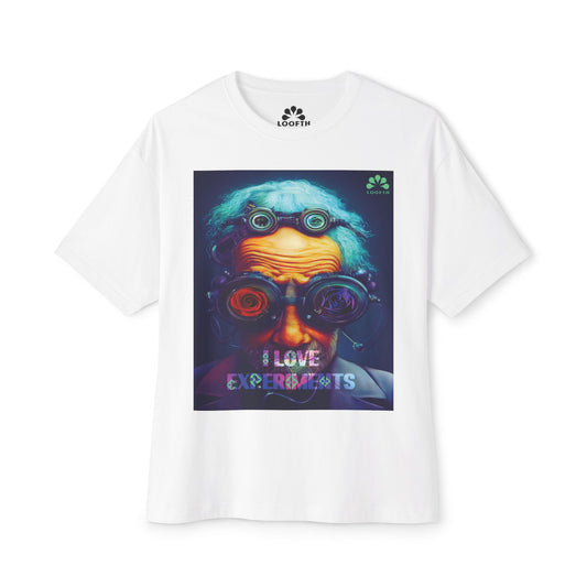 (M) Expérience Curieuse Unisex Oversized Boxy Tee