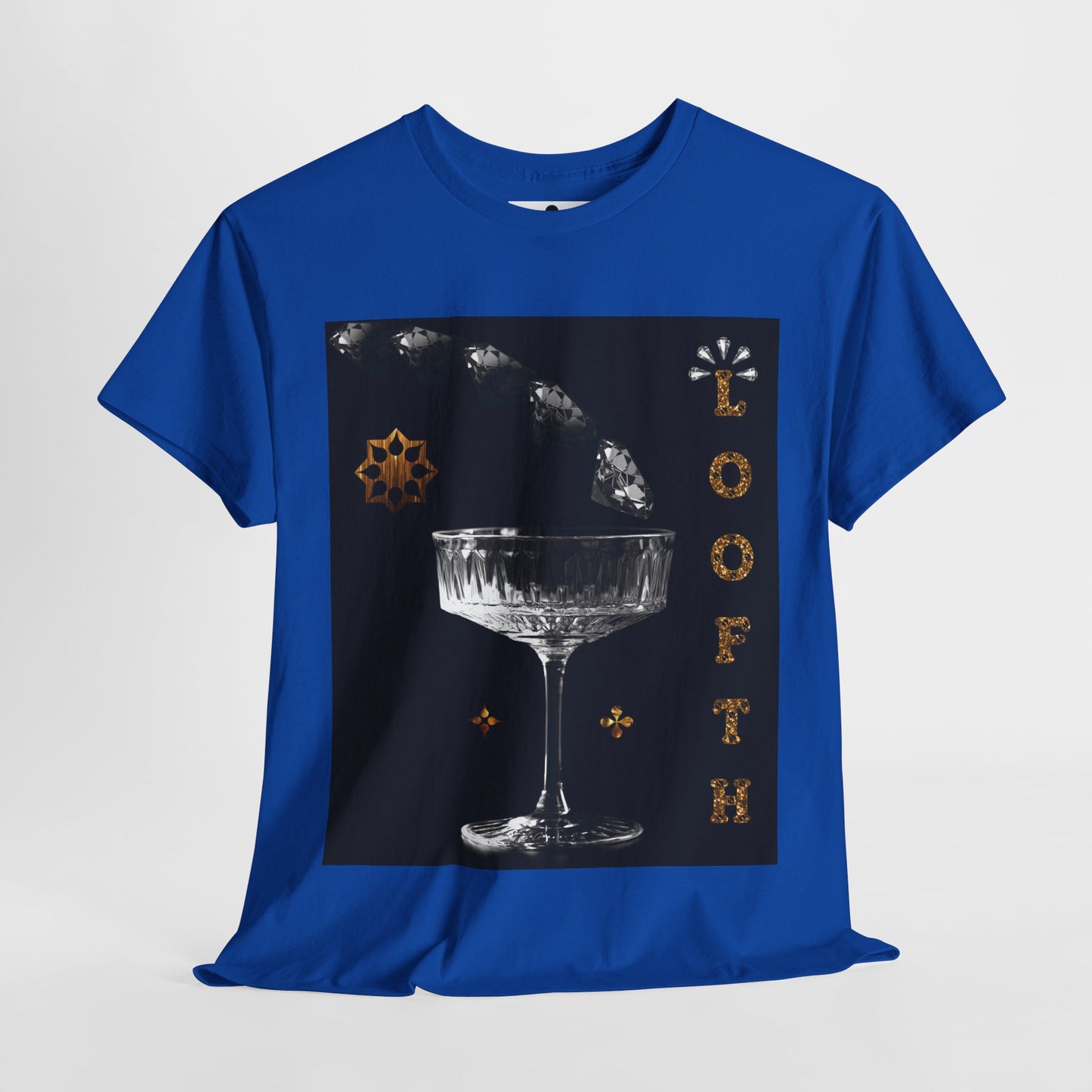 (M) Cristal Noir Unisex Heavy Cotton Tee
