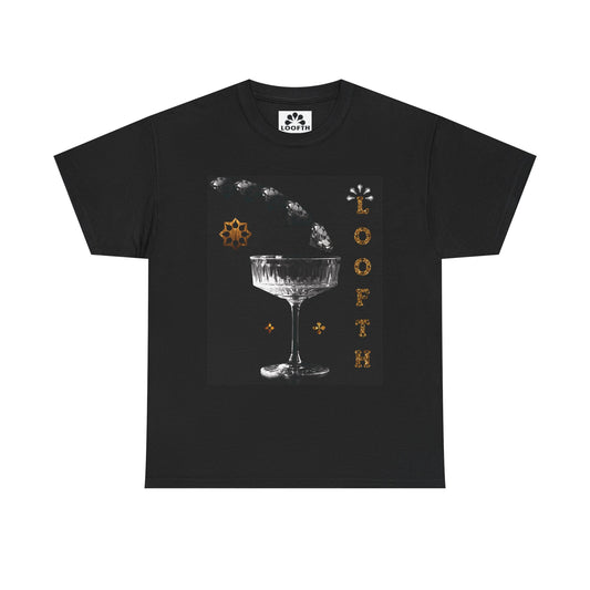 (F) Cristal Noir Unisex Heavy Cotton Tee