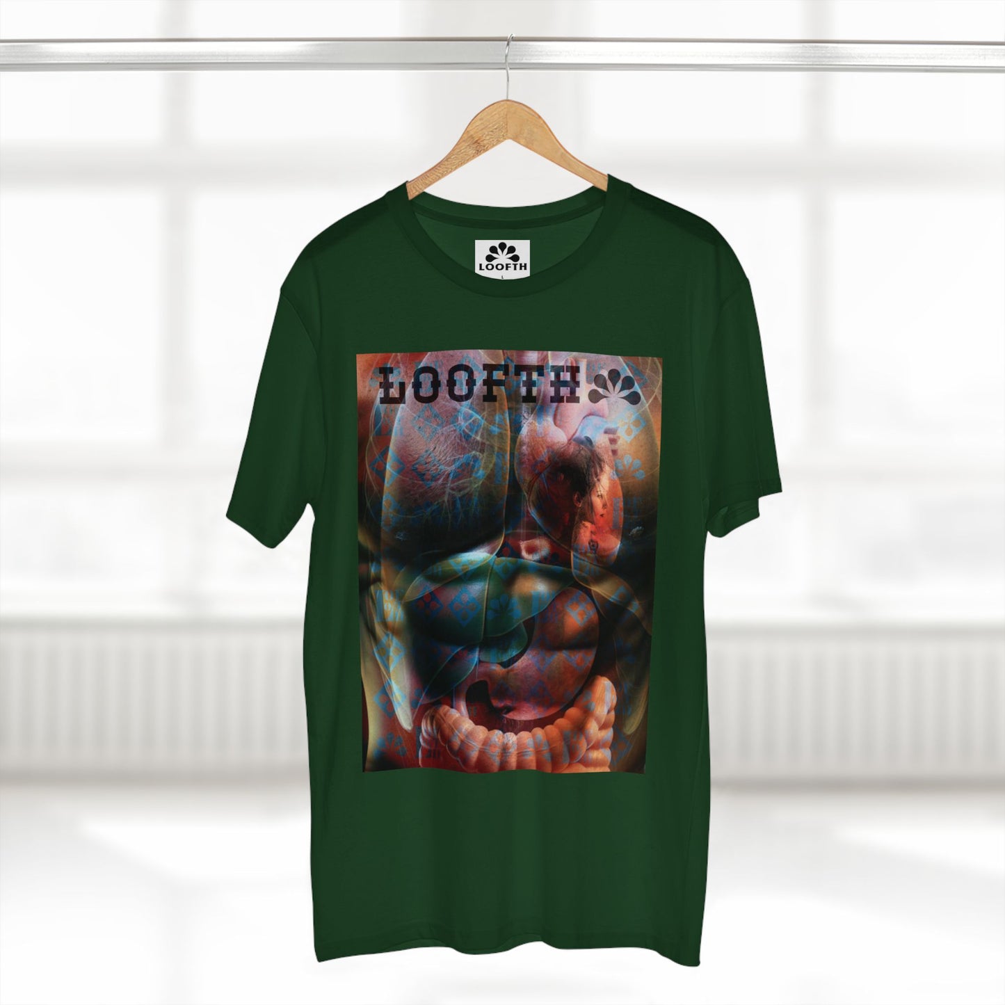 (M) Édifice Lumière Adult Staple Tee