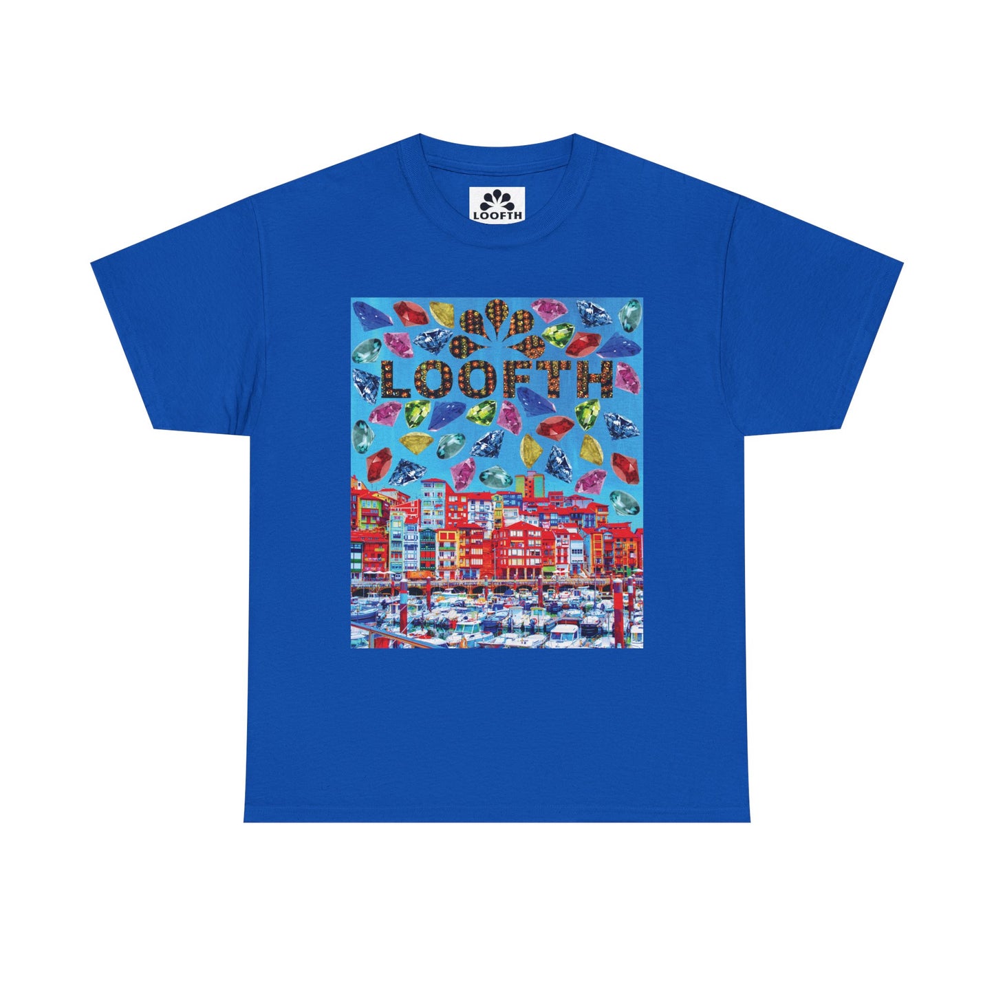 (F) Bijou Céleste Unisex Heavy Cotton Tee