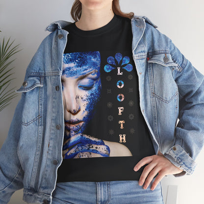 (F) Éclat Bleu Unisex Heavy Cotton Tee