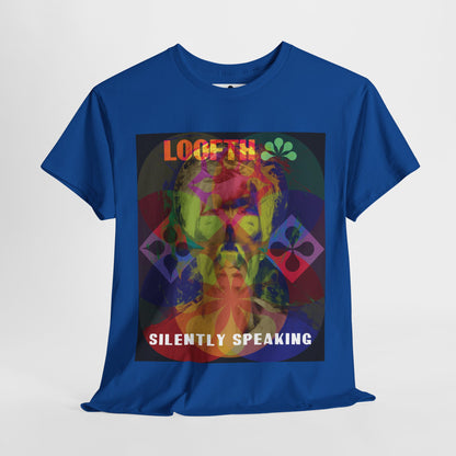 (M) Vibrance Silencieuse Unisex Heavy Cotton Tee