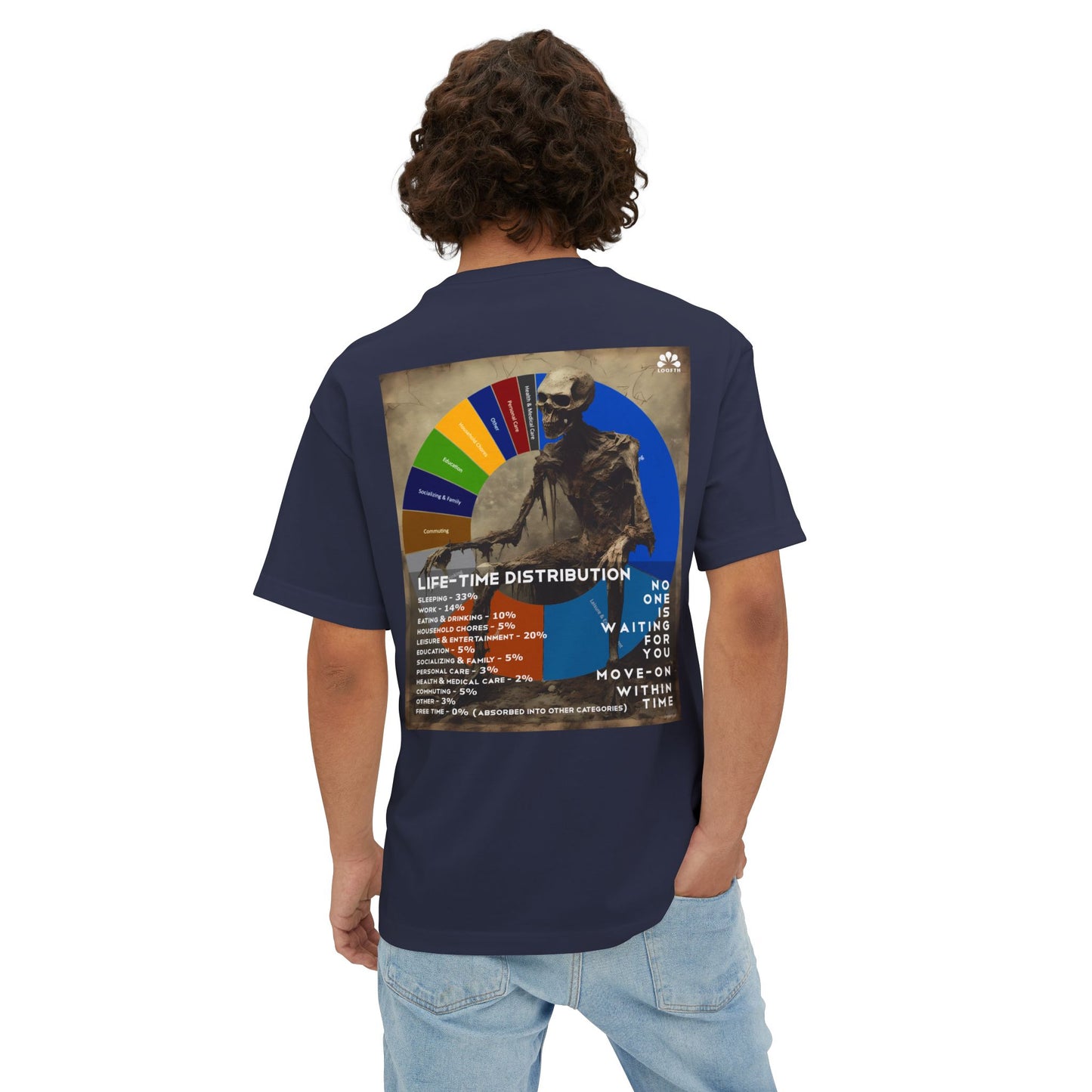(F) Crâne Vivace Unisex Oversized Boxy Tee