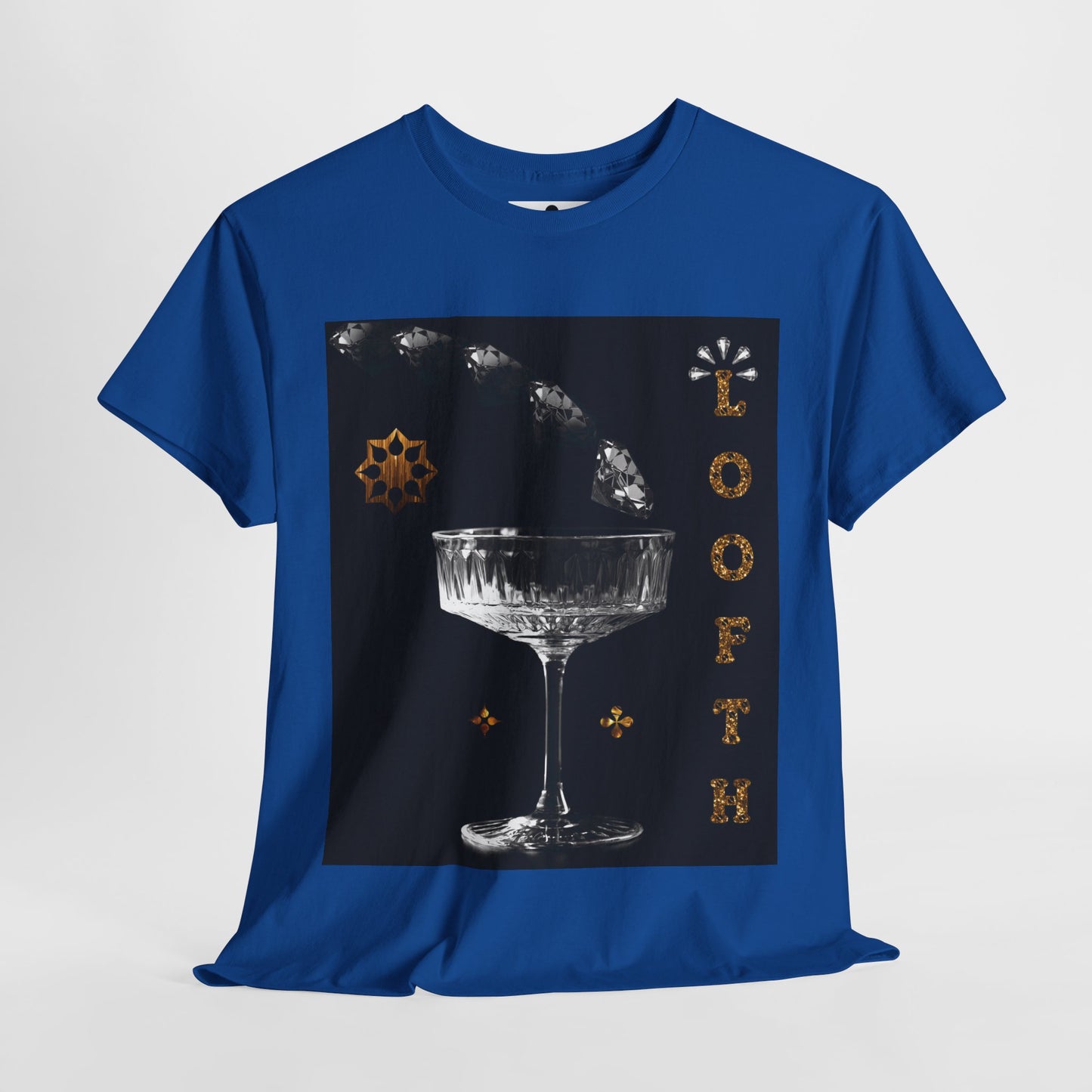 (M) Cristal Noir Unisex Heavy Cotton Tee