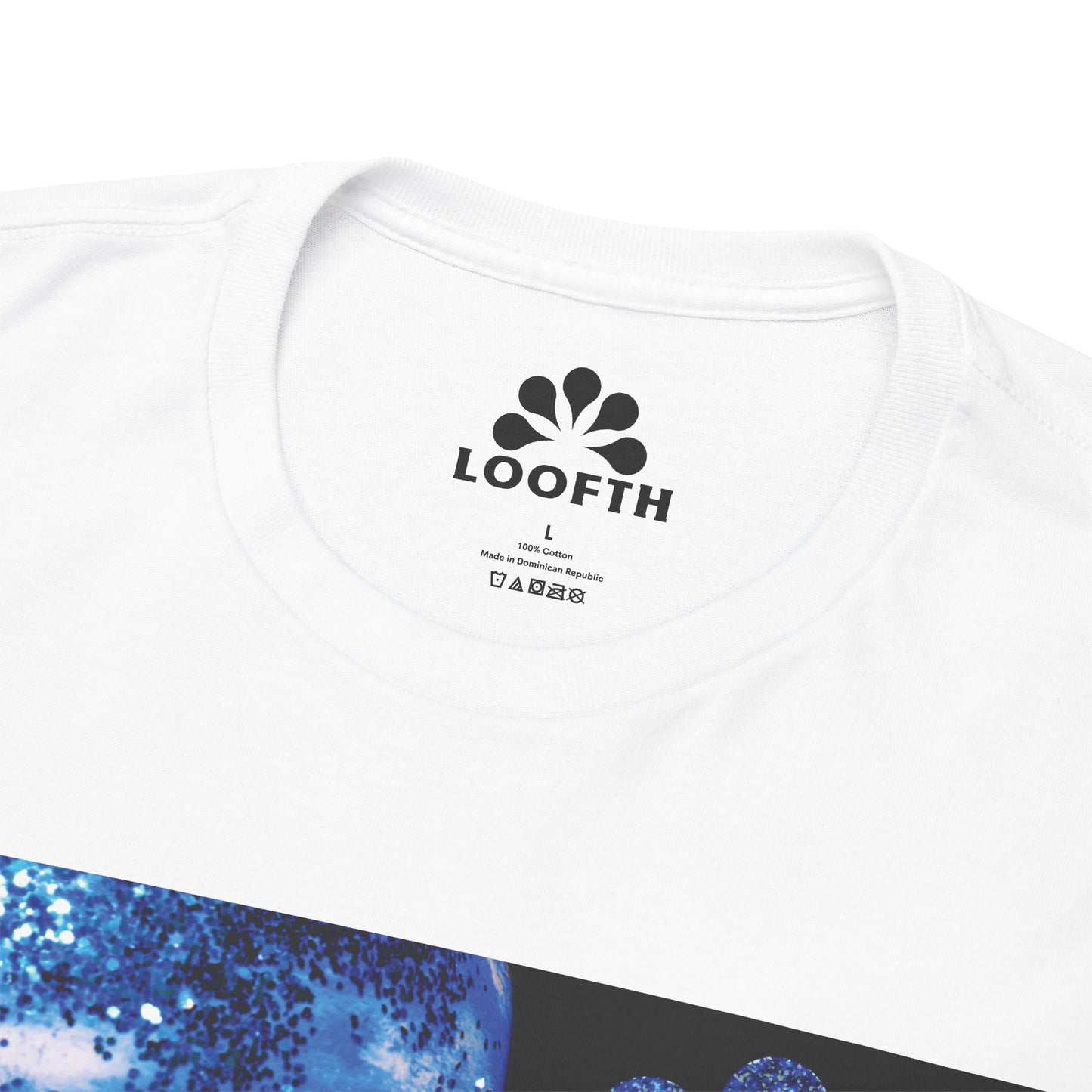(F) Éclat Bleu Unisex Heavy Cotton Tee