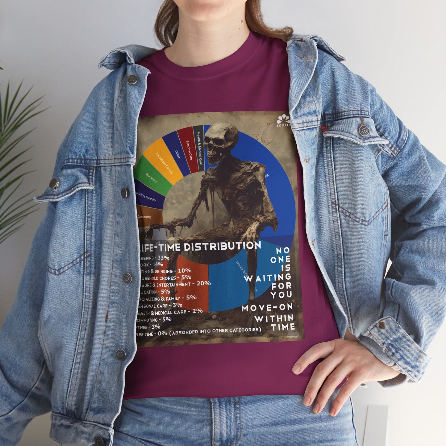 (F) Crâne Vivace Unisex Heavy Cotton Tee