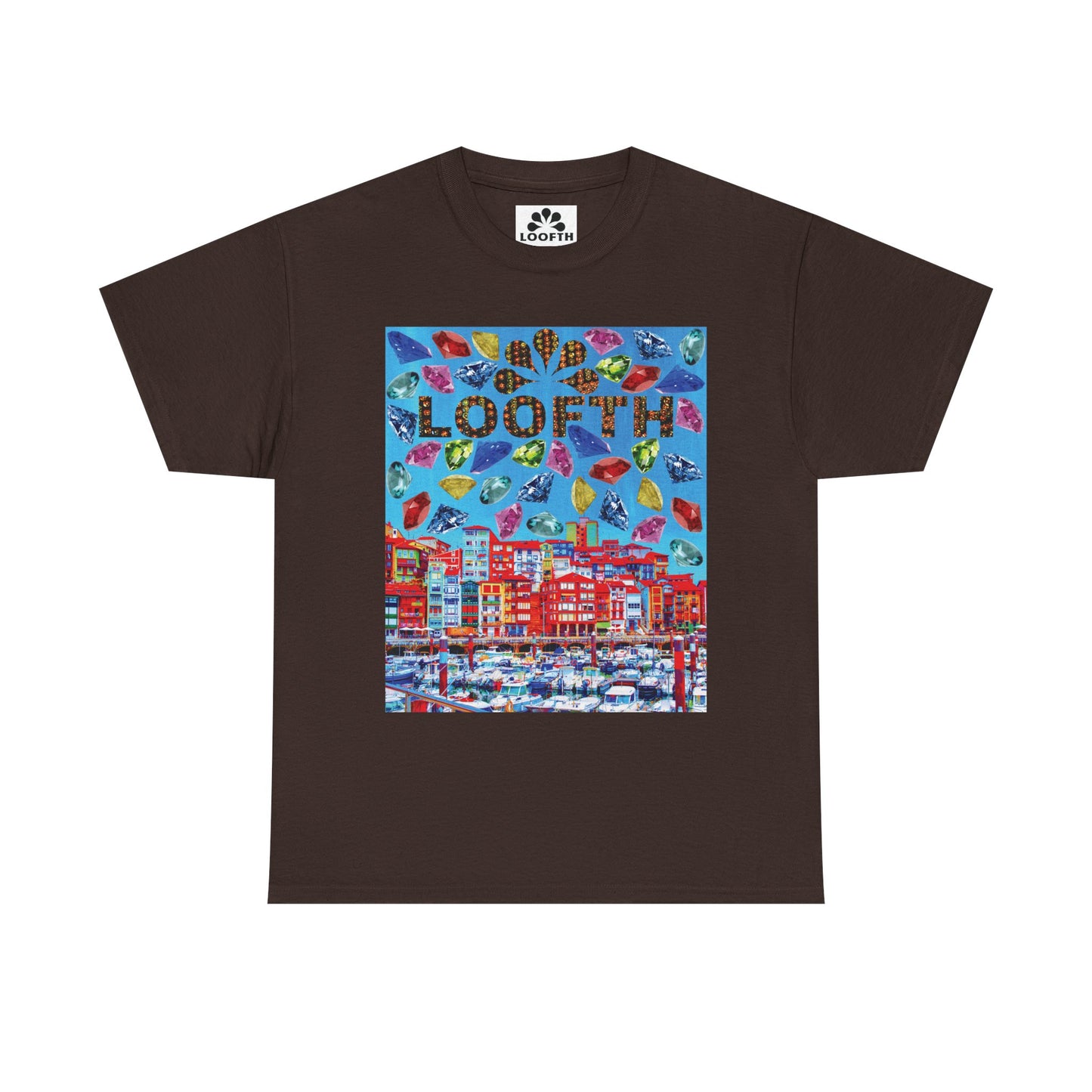 (F) Bijou Céleste Unisex Heavy Cotton Tee