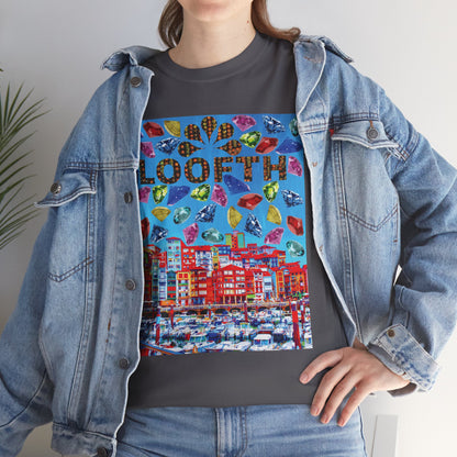 (F) Bijou Céleste Unisex Heavy Cotton Tee